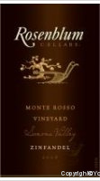 Rosenblum Cellars Monte Rosso Reserve Zinfandel