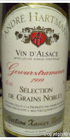André Hartmann - Collection Xavier Nicolas - Sélection de Grains Nobles