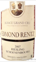 Edmond Rentz - Grand Cru Schoenenbourg