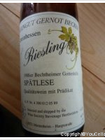 Weingut Gernot Becker Riesling Spätlese