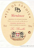 Domaine Pierre Boniface - Les Rocailles - Mondeuse