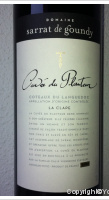 Domaine Sarrat de Goundy Cuvée du Planteur