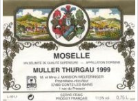 Domaine Mansion-Welferinger - Muller-Thurgau