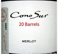 Cono Sur - 20 Barrels Merlot