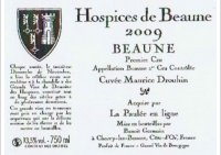 Hospices de Beaune - 1er cru - Cuvée Maurice Drouhin 
