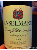Anselmann, Dornfelder Trocken Barrique