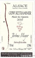 Jérôme Meyer - Plaisir du vigneron