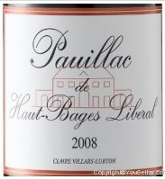 Pauillac de Haut Bages Libéral