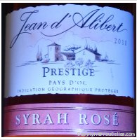 Jean d'Alibert - Prestige Syrah