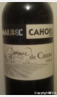 Domaine de Cause - Malbec