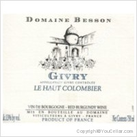 Domaine Besson - Le Haut Colombier