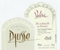 Domaine du Dausso - Valérie