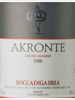 Boccadigabbia, Akronte Cabernet Sauvignon