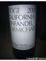 Ridge, Zinfandel Carmichael