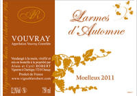 Vignoble Alain Robert & Fils, Larmes d'Automne