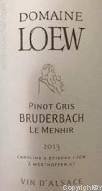 Domaine Loew - Bruderbach Le Menhir
