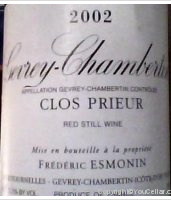 Frédéric Esmonin - Clos Prieur