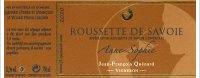 Jean-Pierre et Jean-François Quénard - Anne-Sophie