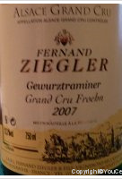 Fernand Ziegler - Grand Cru Froehn
