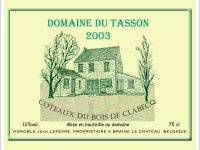 Domaine du Tasson- Coteaux du bois de Clabecq