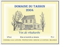 Domaine du Tasson - Vin de rhubarbe