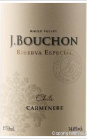 Julio Bouchon, Reserva Especial Carmenere
