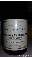 Jean-Luc & Paul Aegerter, Premier Cru Clos Roussots, Réserve Personnelle
