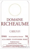 Domaine Richeaume - Carignan