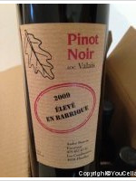 André Bonvin - Pinot noir - Elevé en barrique