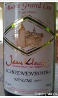 Jean Klack, Riesling Grand Cru Schoenenbourg