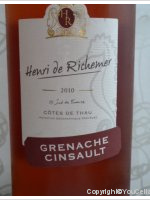 Henri de Richemer - Grenache Cinsault