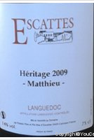 Domaine de l'Escattes - Héritage