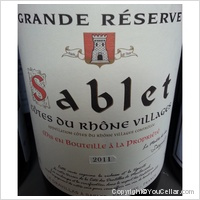Cave des Vignerons de Sablet - Grande Réserve