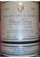 Domaine des Allegrets - Cuvée du Grand Père Vieilles Vignes