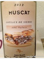 André Bonvin - Muscat Coteaux de Sierre