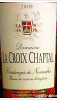 Domaine La Croix Chaptal - Rancio Vendanges de Novembre