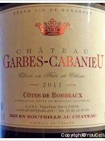 Château Garbes-Cabanieu - élevé en fûts de chêne
