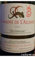 Domaine de l'Alliance - Déclinaison
