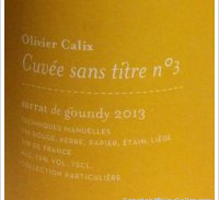 Domaine Sarrat de Goundy - Cuvée sans titre n°3