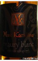Mas Karolina - Blanc Ambré