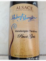 Hubert Blumstein - Vendanges Tardives