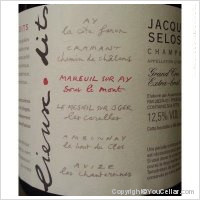 Jacques Selosse - Extra Brut - Sous Le Mont - Mareuil sur Ay