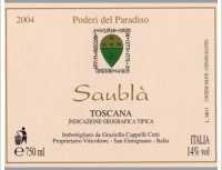 Poderi del Paradiso - Saublà