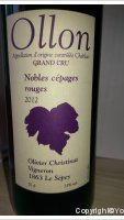 Olivier Christinat - Grand Cru Nobles cépages rouges
