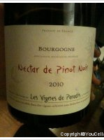 Les vignes de Paradis - Nectar de pinot noir