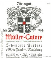 Muller-Catoir - Haardter Mandelring - Scheurebe Auslese