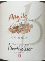 Denis et Didier Berthollier - Argile sur schiste - Chignin 