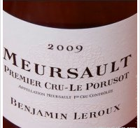 Benjamin Leroux - 1er cru Le Porusot
