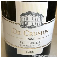 Dr. Crusius - Schlossböckelheim Felsenberg - Riesling spätlese