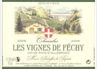 Les Vignes de Féchy - Chasselas